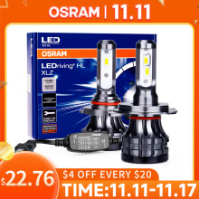 (H11-2 Stück) OSRAM Original Auto H7 H4 Led Auto Scheinwerfer Lampen 9012 HIR2 Lampe HB2 9003 H1 9005