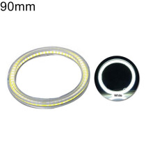 (100 mm - biały) 60 mm - 120 mm uniwersalna lampa czołowa LED COB Angel Eye Car Vehicle Ring Light