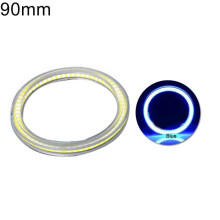 (120 mm - niebieski) 60 mm - 120 mm uniwersalna lampa pierścieniowa LED COB Angel Eye do samochodu