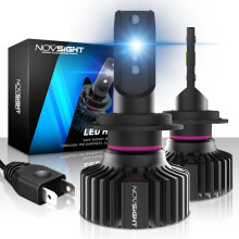 (H7-N31 Weißes Licht) Novsight N31 H7 LED Scheinwerfer Für Auto H4 LED H1 H11 9005 HB3 9006 HB4 6500K