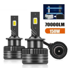(D1R)2Pcs D2R D2S D3S D4S D8S LED Προβολείς HID D1R D1S D3R D4R D8R Bulb 120W 50000LM Light Turbo