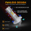 (3000K-H1)50000LM H1 Led Bulb H3 Mini 1:1 Plug Play Λάμπα Led αυτοκινήτου χωρίς ανεμιστήρα 4