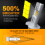 (3000K-H1)50000LM H1 Led Bulb H3 Mini 1:1 Plug Play Λάμπα Led αυτοκινήτου χωρίς ανεμιστήρα 3