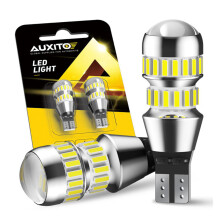AUXITO 2st T15 LED-lampa W16W LED-lampa Canbus Inget fel 4014 42-SMD 912 921 LED-lampor 12V Bil Backup