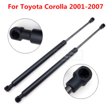 2X Baklucka Baklucka Baklucka Gasfjäder Stötdämpare Lyftfjäderstöd Stödstag för Toyota Corolla 2001-2007