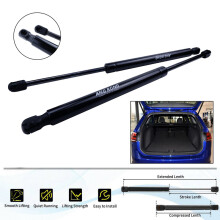 (Zwart)2x VW Golf MK6 Hatchback 2008-2013 Achterklep Kofferbak Gasveren Lifter UK