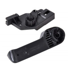 (Black)Black Hood Release Lever Grip Handle  Bracket for V W Golf MK4 Beetle Polo Skoda Fabia Octavia Seat A ltea 1J1823633A