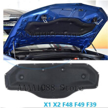 Tapis de protection pour capot avant et pare-feu, en coton, insonorisant, pour BMW X1 X2 F48 F49 F39
