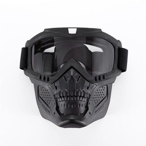 (Πολύχρωμο κίτρινο) Γυαλιά μοτοσυκλέτας Face Shield Moto Face Shield Αντιανεμικά γυαλιά Motocross 2