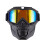(Πολύχρωμο κίτρινο) Γυαλιά μοτοσυκλέτας Face Shield Moto Face Shield Αντιανεμικά γυαλιά Motocross 1