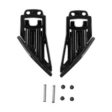 (Supporto lente) Piastra accessoria sinistra destra con viti Visiera Scudo Base ingranaggio Lente Strumento