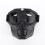 (Ασημί) Γυαλιά μοτοσυκλέτας Face Shield Moto Face Shield Αντιανεμικά γυαλιά Motocross 3