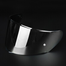 Visiera originale per casco LS2 FF328 (argento) adatta per caschi LS2 Ff320 Ff353 Ff800