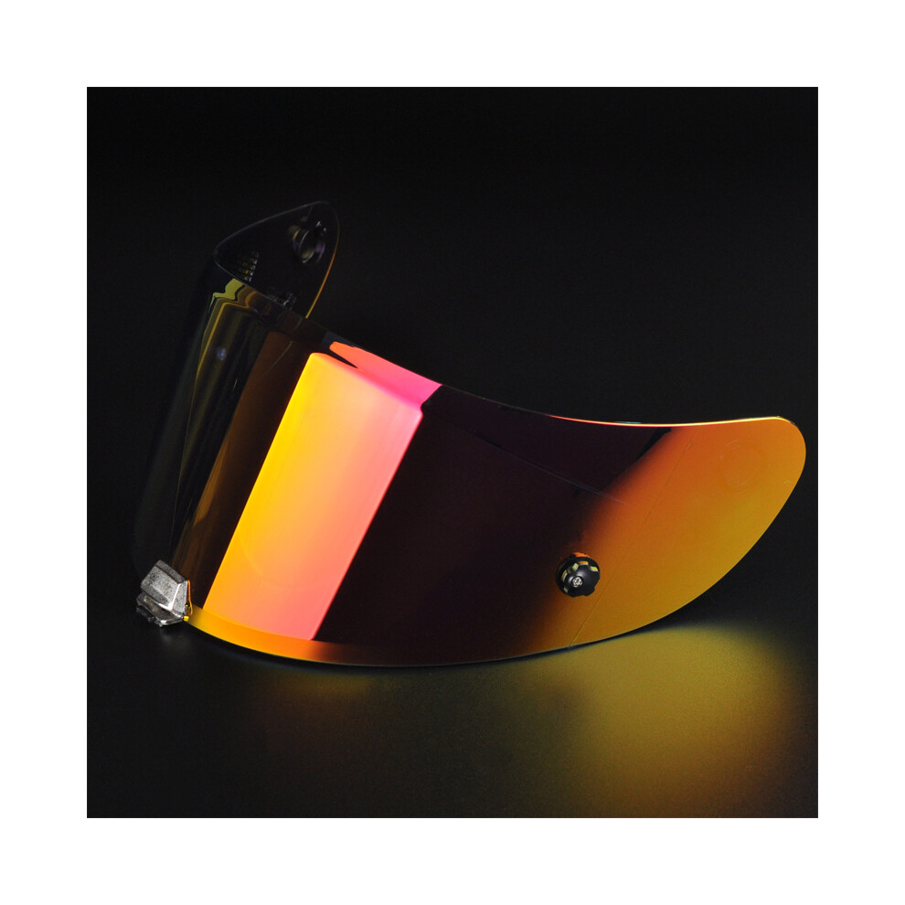 (Or rouge) Casque de moto HJ-26, visière Revo pour casque HJC RPHA 11 et RPHA 70