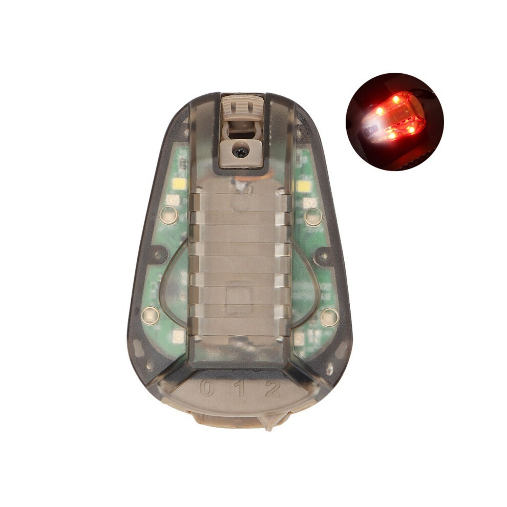 (R-1) Vedenpitävä Leppäkerttu Lamp Tactics Survival Safety Salamavalo Monikäyttöinen