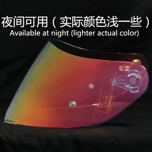 (Universal)Motorcycle Visor Anti-scratch Wind Shield Helmet Visor Full Face Fit for 2