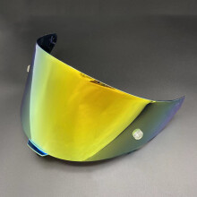 (Revo Deep Gold)Capacete De Moto Viseira per TT COURSE Visiera per casco Lente Parasole Parabrezza