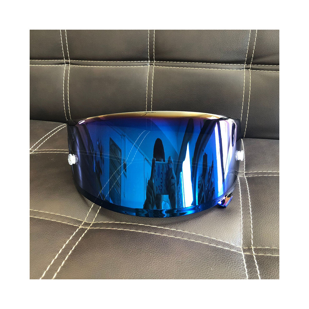 (Blue)Helmet Visor For SHOEI X14 Z7 CWR-1NXR RF-1200 X-Spirit 3 For SHOEI Helmet