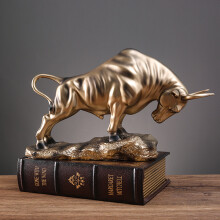 Resin Decorations Cattle Piece For Living Room Tv Cabinet Home Gifts Office