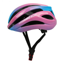 Casco RNOX (rosa y azul) para ciclismo de montaña, bicicleta de carretera, scooter eléctrico, moldeado