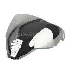 Visiera per casco Airflite (argento) per casco da moto ICON AIRFLITE Lente Fliteshield