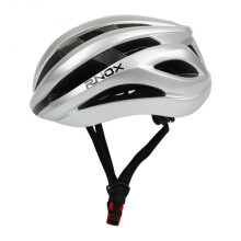 (Silver)RNOX Hjälm Cykling MTB Mountain Road Bike Elektrisk skoterhjälm Integralt gjuten