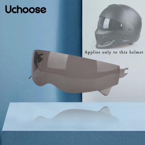 (διαφανής φακός)UCHOOSE κράνος ειδικός φακός εσωτερικό διαφανές μαύρο 1