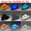 (Revo Deep Blue) Γείσο κράνους για ICON Airflite IC-06 κράνος μοτοσυκλέτας Shields Uv Protection 2