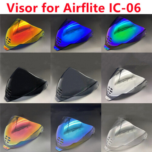 (Revo Deep Blue) Γείσο κράνους για ICON Airflite IC-06 κράνος μοτοσυκλέτας Shields Uv Protection 1