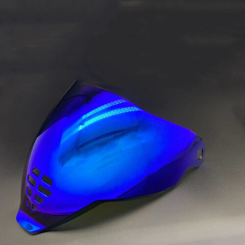 (Revo Deep Blue) Γείσο κράνους για ICON Airflite IC-06 κράνος μοτοσυκλέτας Shields Uv Protection