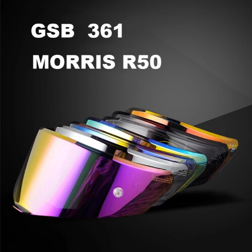 (Μαύρος) Φακός προσωπίδας κράνους για GSB S361 Full Face κράνος R50 Αντιθαμβωτική 1