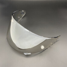 Visiera per casco da moto (Revo Clear Silver) per casco SHOEI X14 Z7 CWR1 RF1200 Xspirit NXR