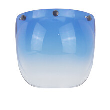 (A12) Visiera parasole per casco da moto / Visiera parasole a bolla 3/4 per casco da moto