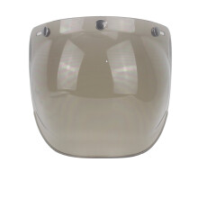 (A4) Visiera parasole per casco da moto / Visiera parasole a bolla 3/4 per casco da moto