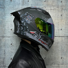(M-11)Kask motocyklowy z certyfikatem DOT, kask wyścigowy, podwójny