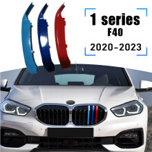 3-teiliges ABS Kühlergrill-Streifen-Set für BMW F20/F21/F40 - E87/E82/E81/E88 Dekor, neu