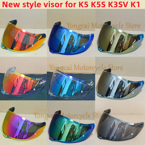 (Νέο καθαρό) κάλυμμα κράνους για AGV K5 K5S K3SV K1 K1S Compact ST Κλείδωμα φακού μοτοσυκλέτας 1