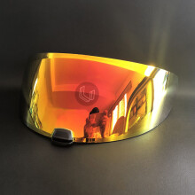 Visiera per casco HJ-20M (arancione) adatta per moto HJC C70 FG-17 IS-17 FG-ST HJ-20ST