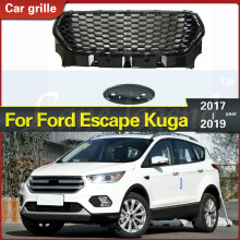 FRONT RACING GRILL GRILLS STOßSTANGE MASKE 2017 2018 FÜR FORD KUGA ESCAPE AUTO GRILLE Racing Grills