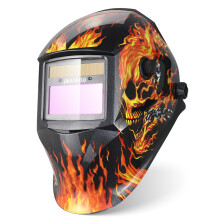 (Land 11) Solarzellen-Helm mit automatischer Verdunkelung, verstellbarer Bereich 4/9–13 MIG MMA elektrisch