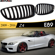 Zwart Front Nier Vervanging Grill voor BMW Z4 E89 Roadster 2009 - 2016 sDrive20i sDrive23i sDrive28i