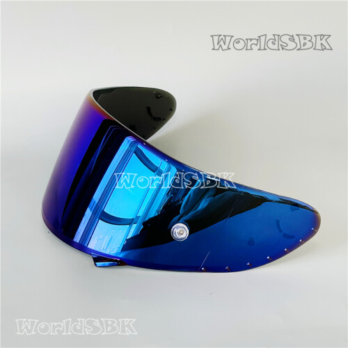 (Μωβ) Θήκη φακού Full Face Shield Visor κράνους μοτοσυκλέτας για SHOEI X14 2