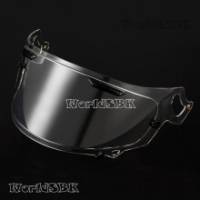 Visiera per casco (trasparente) con lente protettiva per casco da motocross, casco integrale da moto