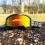 (μαύρο χωρίς μύτη)Μοτοσυκλέτες Γυαλιά Racing Clear Goggles Racing Κράνος 1