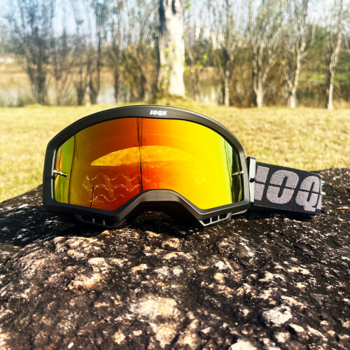 (μαύρο χωρίς μύτη)Μοτοσυκλέτες Γυαλιά Racing Clear Goggles Racing Κράνος