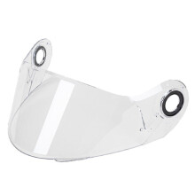 Visiera protettiva per casco da moto (trasparente) con lente a bolla per LS2 FF370 FF394