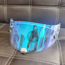 (revo blå)Hj-26 Helmet Visir Motorcykel Helmet Helmet Visir Linsfodral för HJC