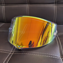 (Aurora Orange) 11 colori disponibili Visiera per casco da moto Lente per occhiali da casco Lente completa