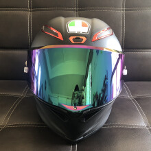 (färg)11 färger tillgängliga Motorcykelhjälm Lens Visir Hjälm Glasögon Lens Full