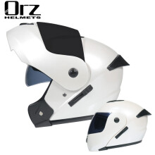 (S-8C)ORZ-161 Modułowy kask motocyklowy z klapką Motocicleta Casco Double Sunshade